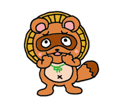 tanukici sticker #2967078