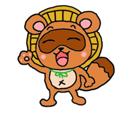 tanukici sticker #2967079