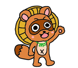 tanukici sticker #2967080