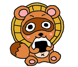 tanukici sticker #2967081