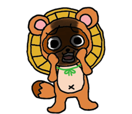 tanukici sticker #2967083
