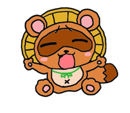 tanukici sticker #2967085