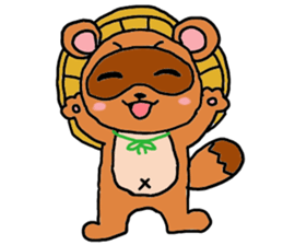 tanukici sticker #2967087