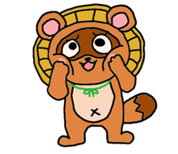 tanukici sticker #2967088