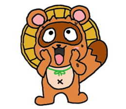 tanukici sticker #2967089