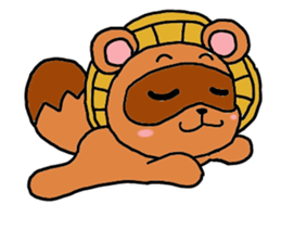 tanukici sticker #2967091