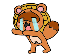 tanukici sticker #2967092