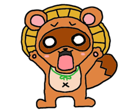 tanukici sticker #2967093