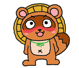tanukici sticker #2967095