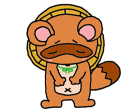 tanukici sticker #2967096