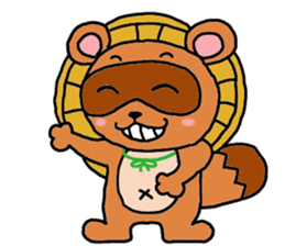tanukici sticker #2967098