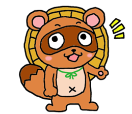 tanukici sticker #2967100