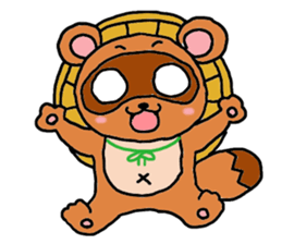 tanukici sticker #2967101