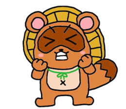 tanukici sticker #2967102
