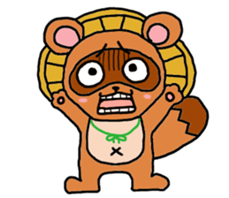tanukici sticker #2967103