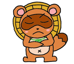 tanukici sticker #2967104