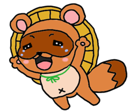 tanukici sticker #2967108