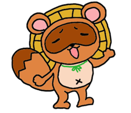 tanukici sticker #2967109