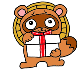 tanukici sticker #2967110