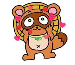tanukici sticker #2967112