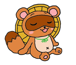tanukici sticker #2967114