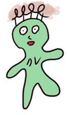 kurekure alien sticker #2967115