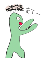 kurekure alien sticker #2967118