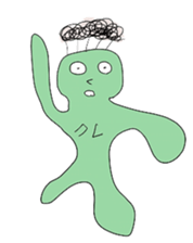 kurekure alien sticker #2967120