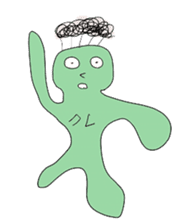kurekure alien sticker #2967120