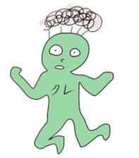 kurekure alien sticker #2967121