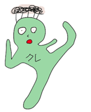 kurekure alien sticker #2967125