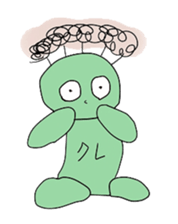 kurekure alien sticker #2967127