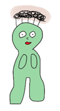 kurekure alien sticker #2967128