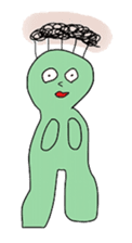kurekure alien sticker #2967128