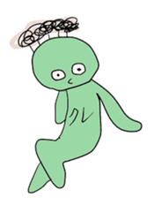 kurekure alien sticker #2967129