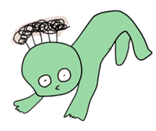 kurekure alien sticker #2967130