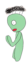 kurekure alien sticker #2967132