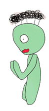 kurekure alien sticker #2967132