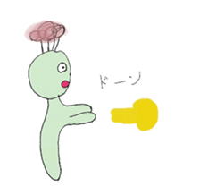 kurekure alien sticker #2967135