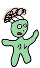 kurekure alien sticker #2967137