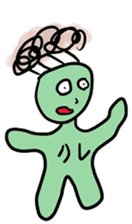 kurekure alien sticker #2967137