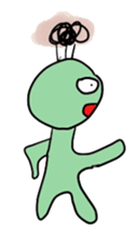 kurekure alien sticker #2967138