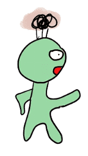 kurekure alien sticker #2967138