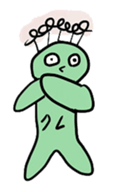 kurekure alien sticker #2967141