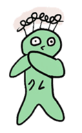 kurekure alien sticker #2967141