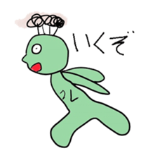 kurekure alien sticker #2967142