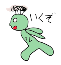 kurekure alien sticker #2967142