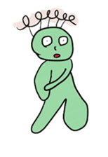 kurekure alien sticker #2967143