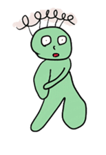 kurekure alien sticker #2967143
