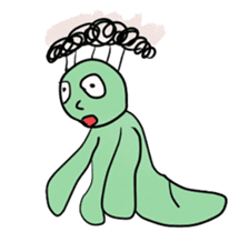 kurekure alien sticker #2967146